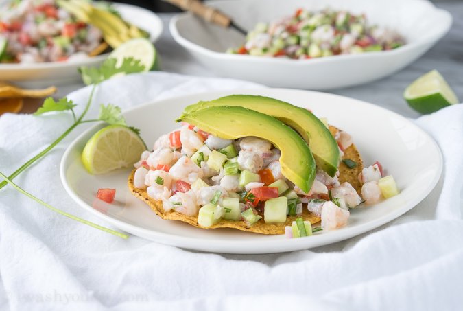 Ceviche Toast - Mexican Recipes