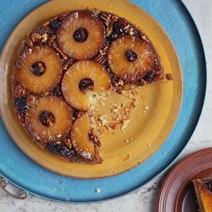 Spicy Pineapple Upside Down Cake - Mexican Recipe