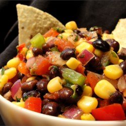 Black Bean, Corn and Cilantro Salad - Mexican Recipe