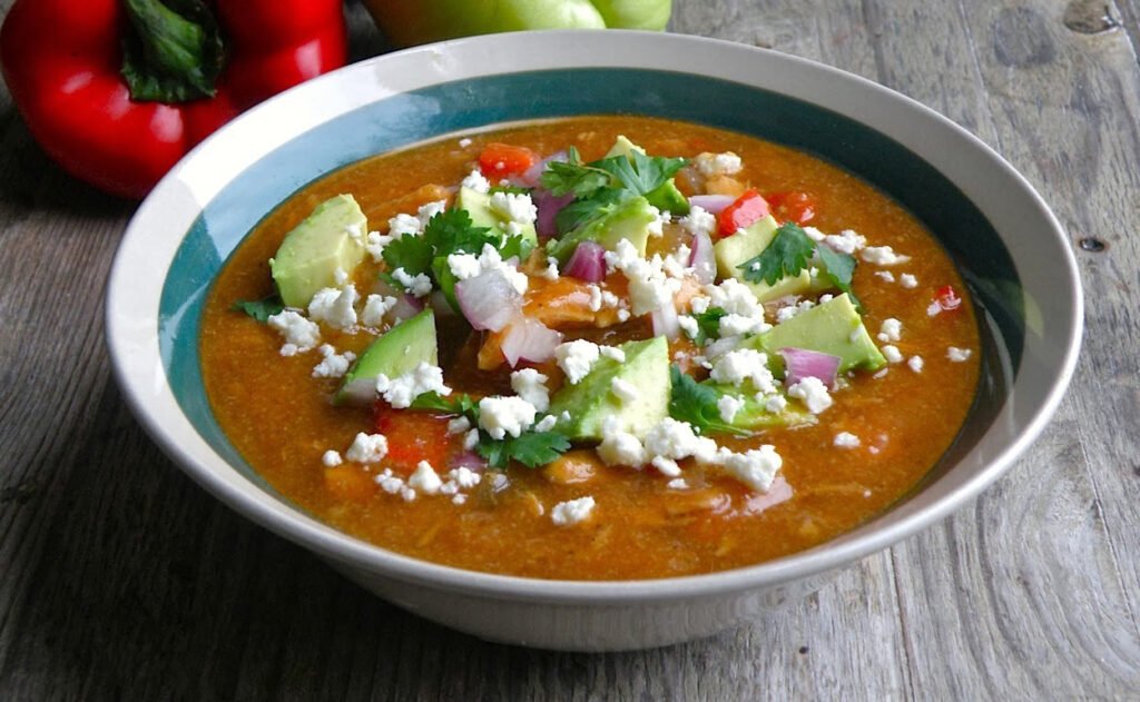 Tlalpeño soup - Mexican recipe