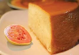 Cheese and guava flan - Mexican recipe