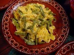 Drowned Egg Nopales - Mexican Recipe