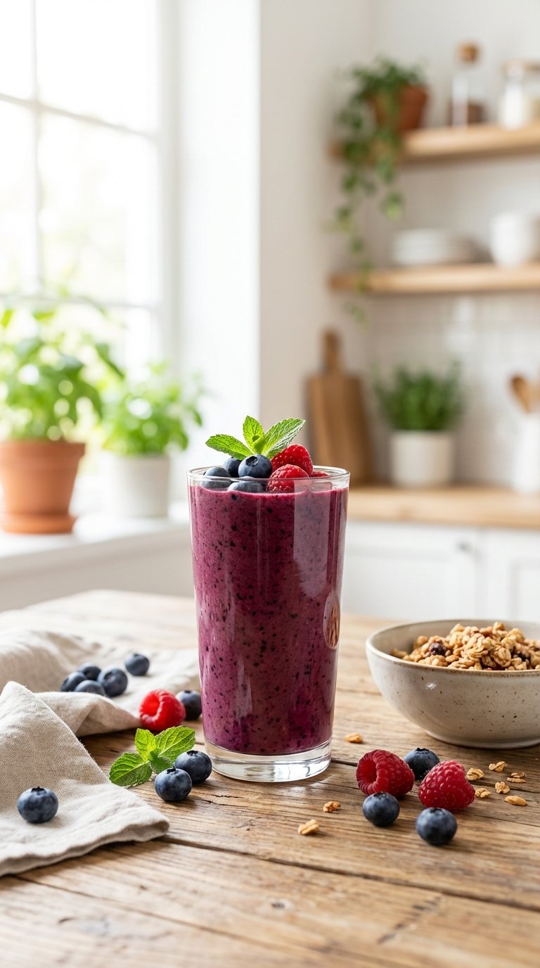 Berry Antioxidant Powerhouse — Your Ultimate Morning Energy Booster
