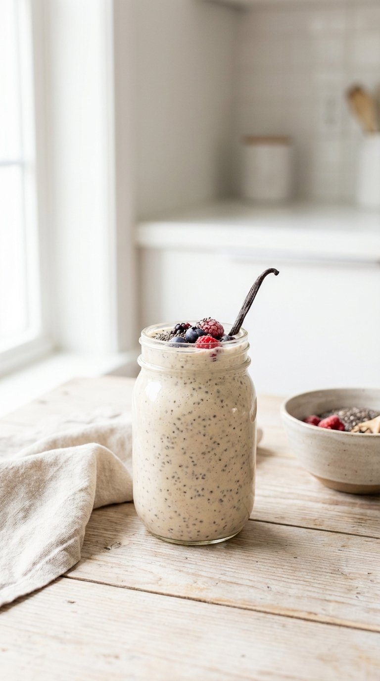 Vanilla Chia Seed Glow — Quick smoothie recipes healthy breakfast fix