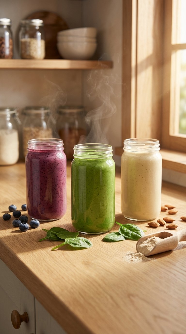 10 Easy protein smoothie recipes healthy for Energy