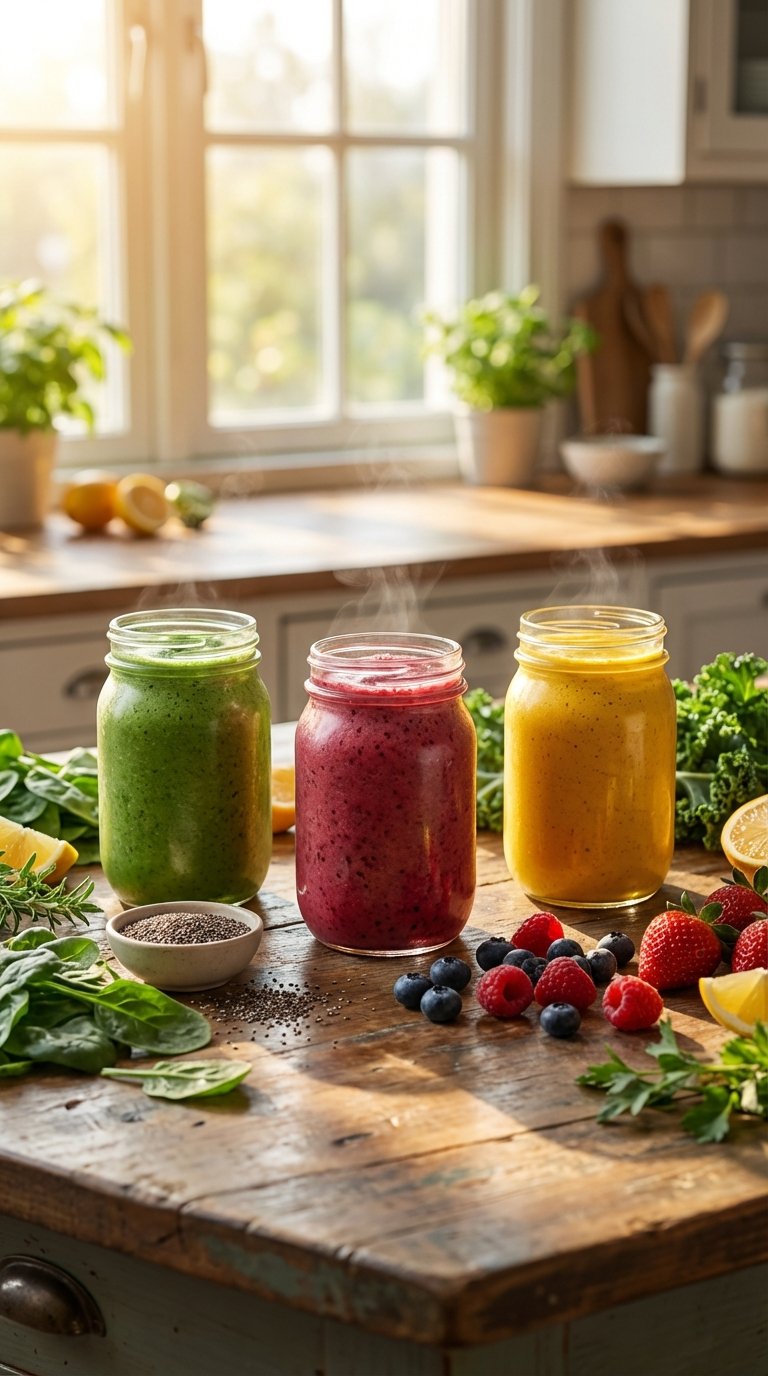 10 Easy Healthy Smoothie Recipes Flat Belly Fans Will Love